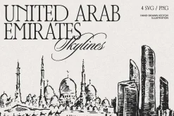 United Arab Emirates Skylines