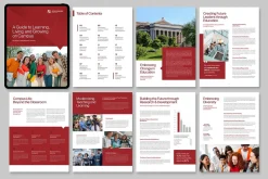 University Digital Brochure Template