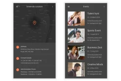 University & Education XD UI Kit