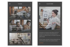 University & Education XD UI Kit
