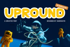 Upround – Creative Rounded Typeface