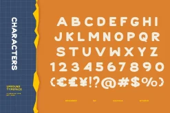 Upround – Creative Rounded Typeface