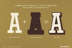 UPSTATE - A Collegiate Style Font
