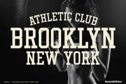 UPSTATE - A Collegiate Style Font