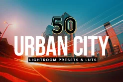 50 Urban City Lightroom Presets LUTs
