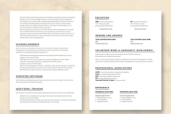 USAJob Resume Template