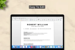 USAJob Resume Template