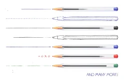 Used Ballpoint Pen Brushes