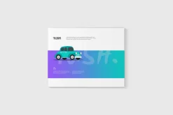 US Letter Landscape Magazine Mock-Up