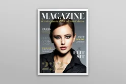 US Letter Magazine Mockup