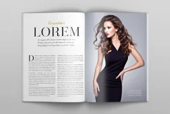 US Letter Magazine Mockup