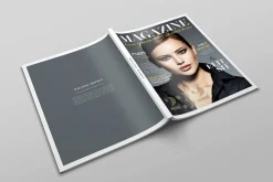 US Letter Magazine Mockup