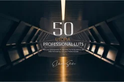 50 Utopia LUTs and Presets Pack