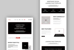UX Design Wireframe Template