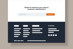 UX UI Website Landing Page Wireframe