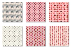 Valentine Checkered Digital Paper