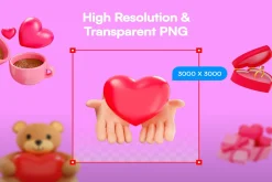 Valentine 3D Icons