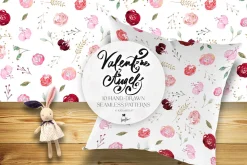 Valentine Cupid Seamless Patterns