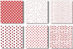 Valentine Hearts Seamless Pattern