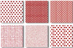 Valentine Hearts Seamless Pattern