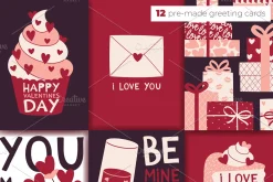 Valentines Clipart, Cards & Patterns
