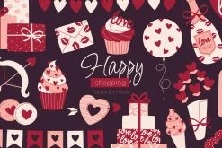 Valentines Clipart, Cards & Patterns