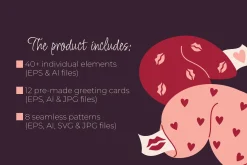 Valentines Clipart, Cards & Patterns