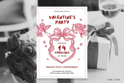Valentine's Day Hand Drawn Art