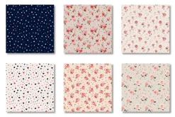 Valentine's Day Hearts Digital Paper