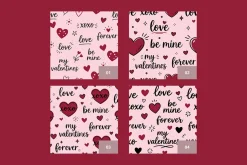 Valentine’s Day Seamless Pattern