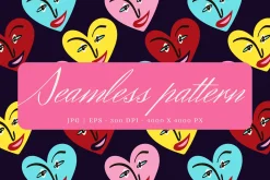 Valentines Day Seamless Pattern