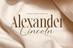 Vamour - Elegant Serif