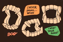 Vampire teeth