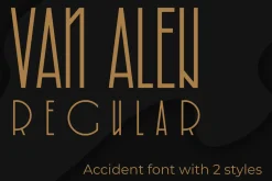 Van Alen - font