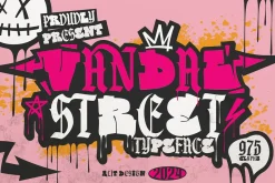 Vandal Street Graffiti Font