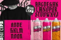 Vandal Street Graffiti Font