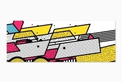 40 Vector Bright Backgrounds in 80s