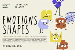 Vector Emotions Illustrations