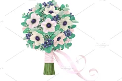 Vector Flower Arrangement