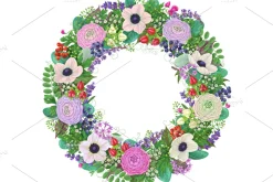 Vector Flower Arrangement