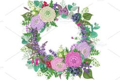Vector Flower Arrangement