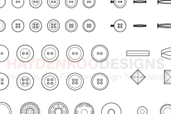 Vector Garment Accessories & Brushes