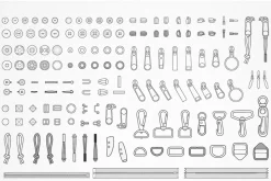 Vector Garment Accessories & Brushes