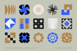 Vector Graphic Elements - Vol.4