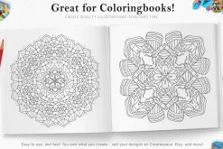 Vector Kaleidoscope for Adobe Ai