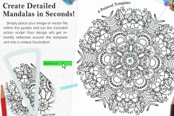 Vector Kaleidoscope for Adobe Ai