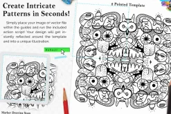 Vector Kaleidoscope for Adobe Ai