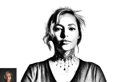 Vector Line Art Photoshop Action