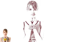 Vector Portrait Art Photoshop Action