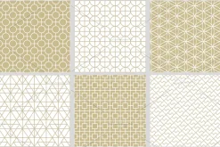 Vector seamless geometric patterns